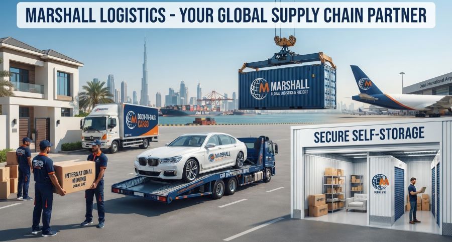 Sharjah, Cargo, Dubai Customs Broker With Marshall Logistics