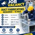 Duct Fabricator, Plumber, Electrician, Helpers, Mason