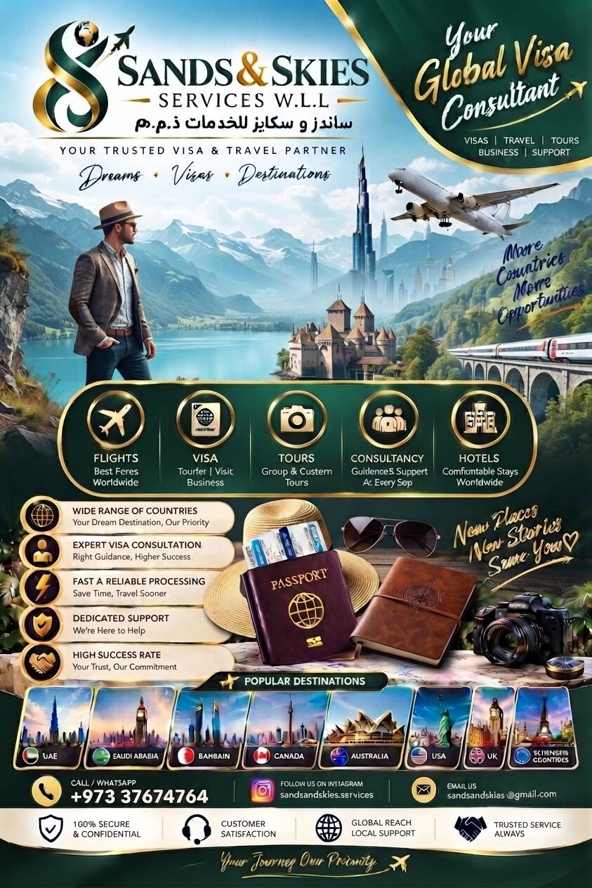 Manama, Marketing, From Travel Idea To Visa Preparation