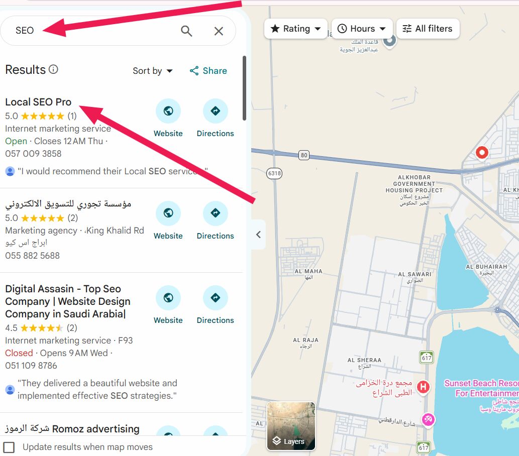 Dammam, Business, Local SEO Services In Saudi Arabia | Google Business Profile Optimization