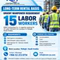 URGENT MANPOWER REQUIREMENT &ndash; 15 LABOR WORKERS