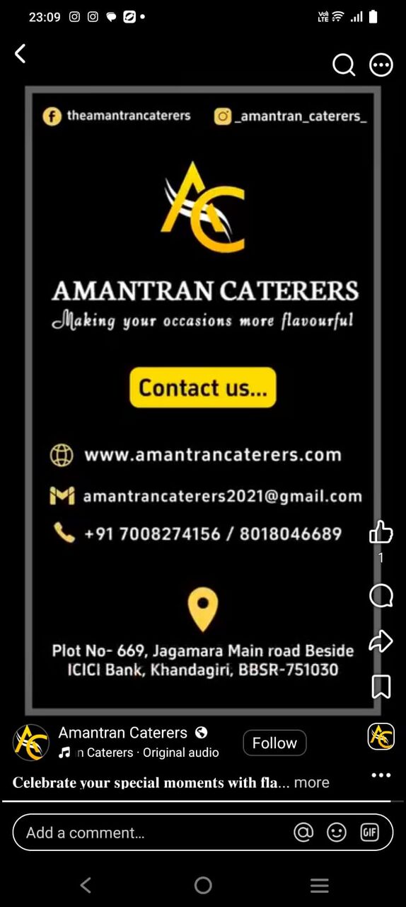 Bhubaneswar, Catering, Impress Your Guests With Premium Corporate Catering In BBSR-Amantran Caterers