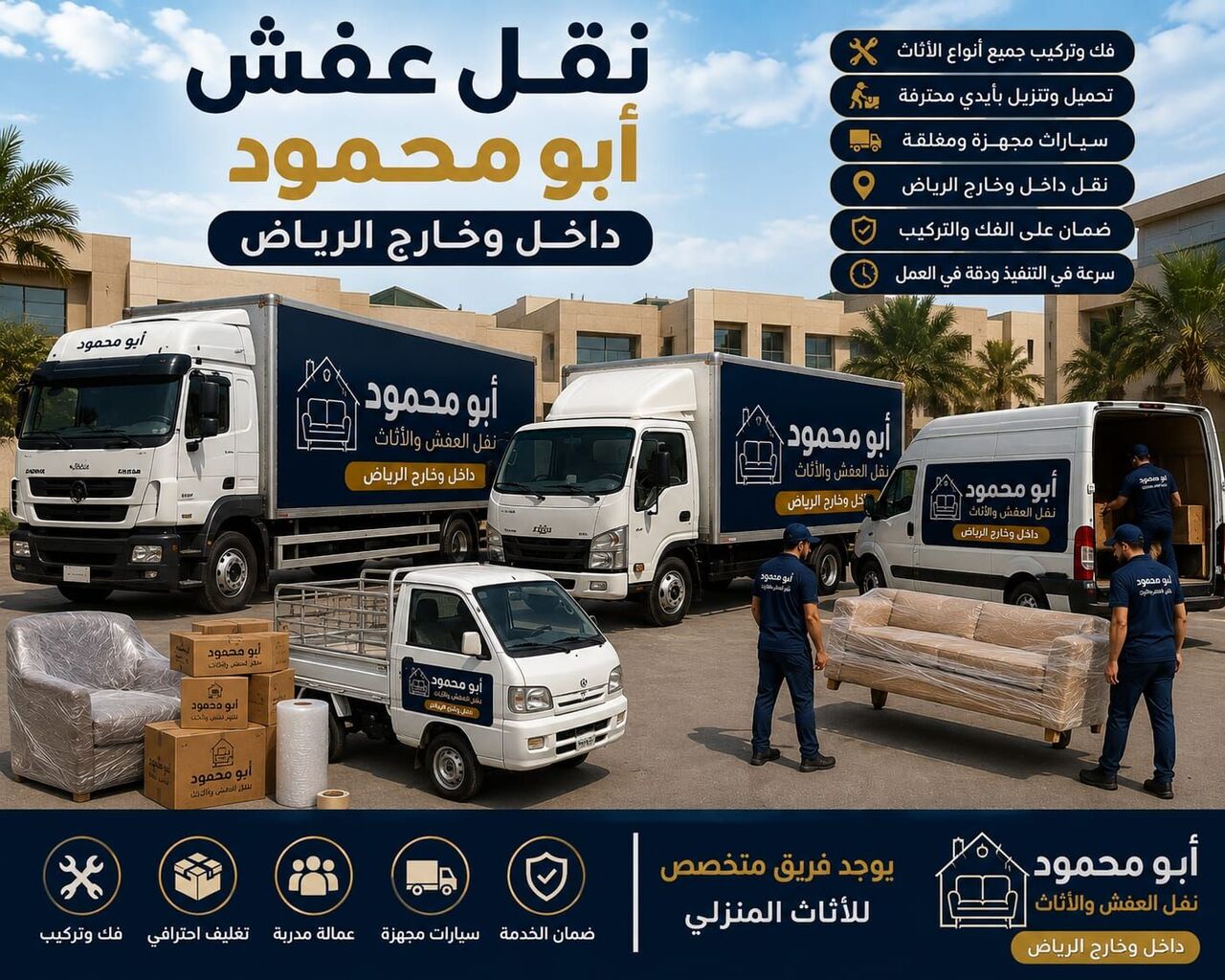 Al Badiah, Labor/Moving, نقل عفش نقل اثاث