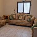 SAR 350,  Wooden 4 Piece Sofa Set 3 Seater, 2 Seater And 2 One Seater