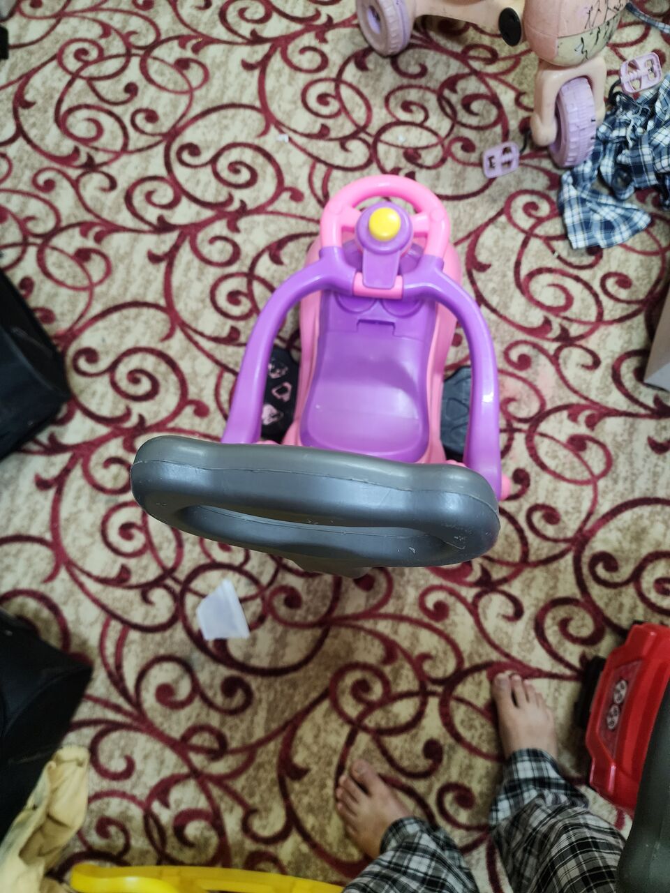Riyadh, Baby & Kid Stuff, SAR 250,  Two Kids Bicycle With Baby Chairs And Baby Toy Car