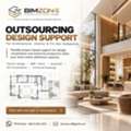 Outsourcing Design Support | BIM/Revit, AutoCAD, 3D & Interior Design
