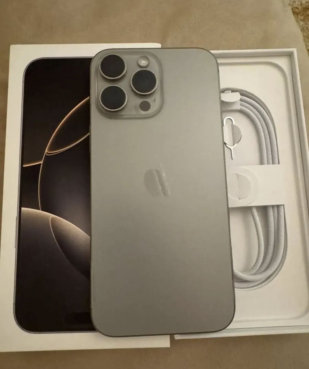 Ghirnatah, Mobile Phones, SAR 3200,  IPhone 16 Pro Max Titanium 256 Gb