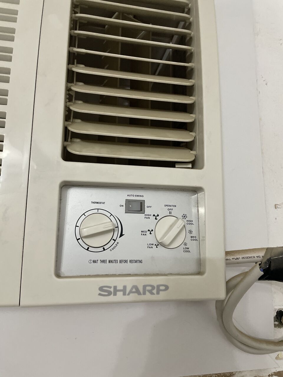 Al Saadah, Air Conditioners, SAR 600,  Sharp AC Window, Almost New SAR 600