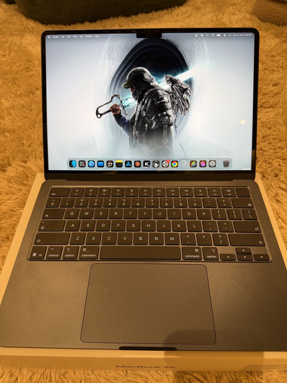 Al Mounsiyah, Electronics, SAR 7500,  Macbook M5 Air 24GB 1TB SSD 13.8 Inch