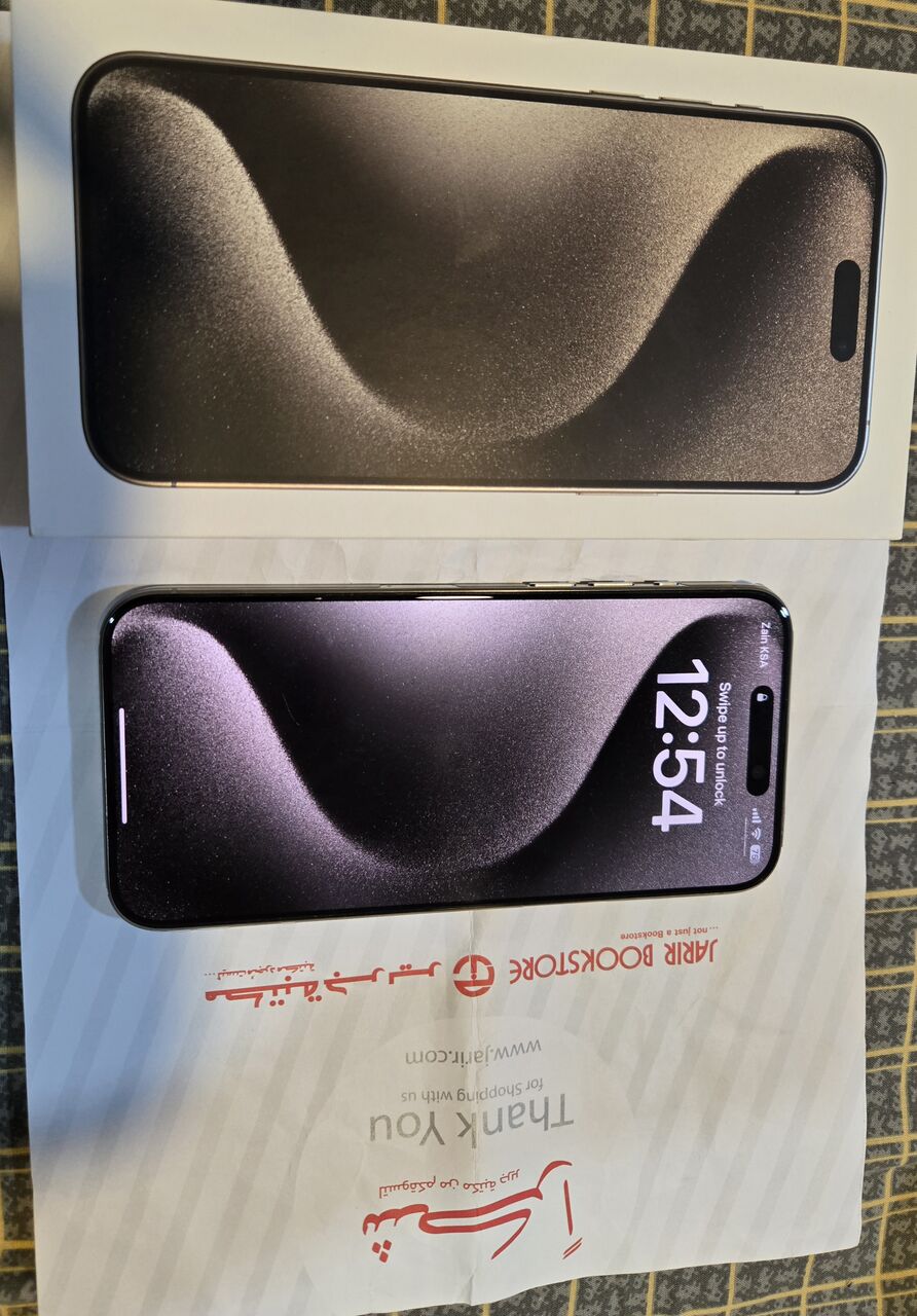 Riyadh, Mobile Phones, SAR 2900,  Iphone 15 Pro Max 256 GB - Urban Titanium