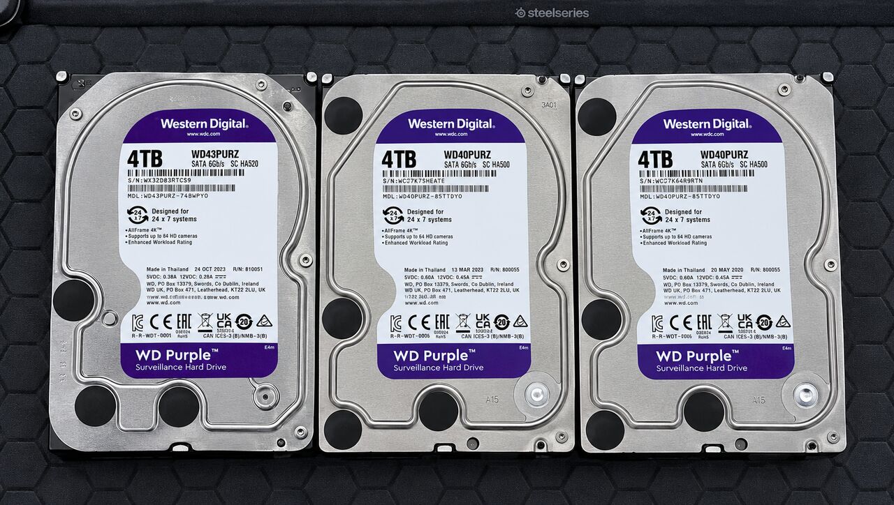 Manama, Electronics, BHD 20,  WD Purple 4TB Surveillance Hard Drive