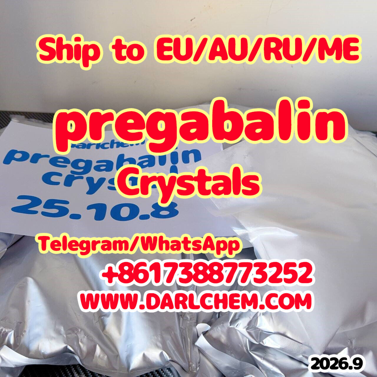 New York, Health & Beauty Items, USD 10,  Factory Supply 99% Prega--balin Salt