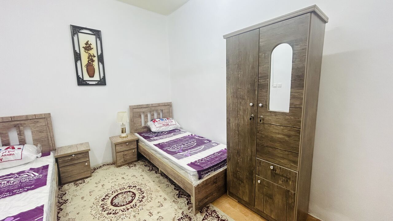 Hara, Bedspace For Rent, SAR 450/month,  One Room New Setup Bed Space Available For 2 Friends