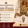INR 3999,  Brass Nazar Battu For Home Entrance &ndash; Traditional Yaali Wall Hanging