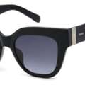 SAR 150,  Fossil FOS 2151 G/S Black Dark Grey Gradient Sunglasses