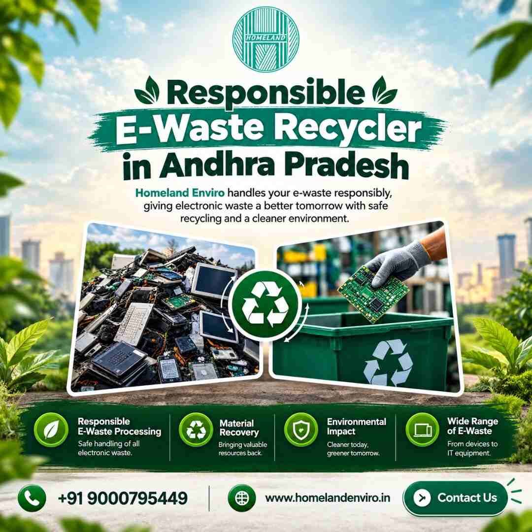 Kurnool, Recycling, E-Waste Recycler In Andhra Pradesh | Home Land