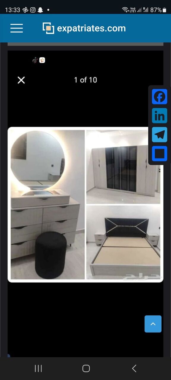 Al Iskan, Household Items, SAR 111,  New Bedroom Set Sale Online Home Devlree Free
