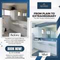 Bathroom Vinyl Wrapping Dubai | Transform Your Bathroom With 360 Wraps