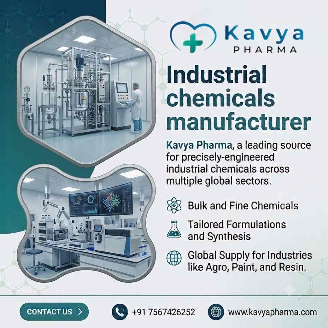 Ahmedabad, Health, Industrial Chemicals Manufacturer | Kavya Pharma