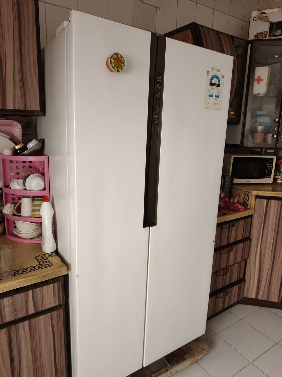 Jeddah, Appliances, SAR 1600,  Haier Double Door Refrigerator For Sale