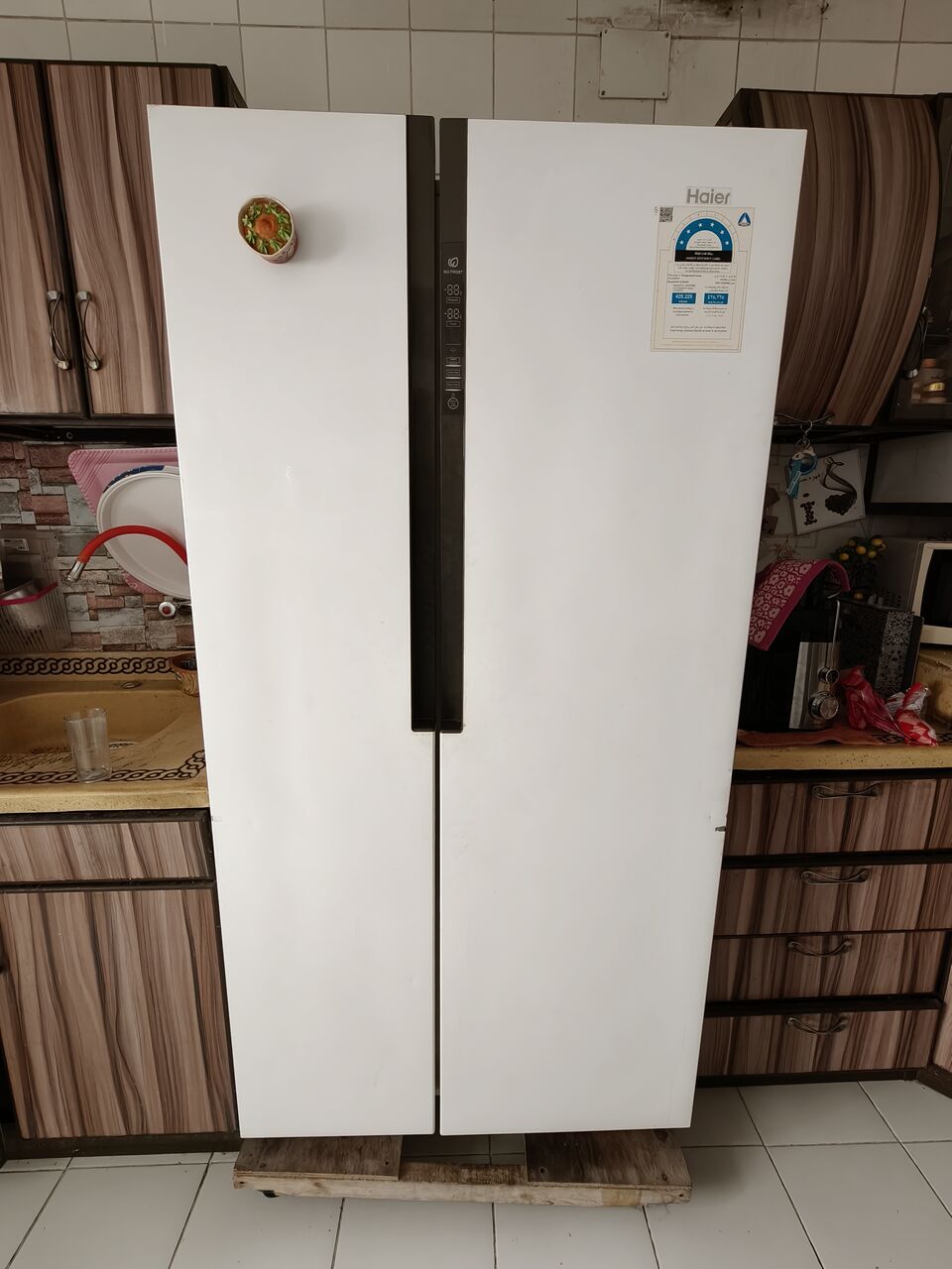 Jeddah, Appliances, SAR 1600,  Haier Double Door Refrigerator For Sale