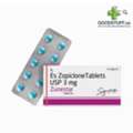 USD 39,  Buy Eszopiclone 3mg For Better Sleep In Night And Fresh Wakeup