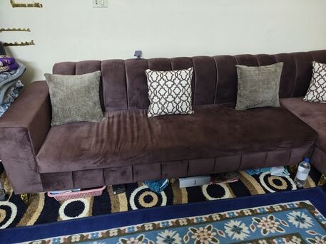Al Wizarat, Household Items, SAR 900,  Sofa Set For Sale New Only 2 Month Old Sofa Has Been Made On Order