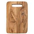 USD 14,  Acacia Wood Cutting Board With Built-In Handle, 8x0.75x12"