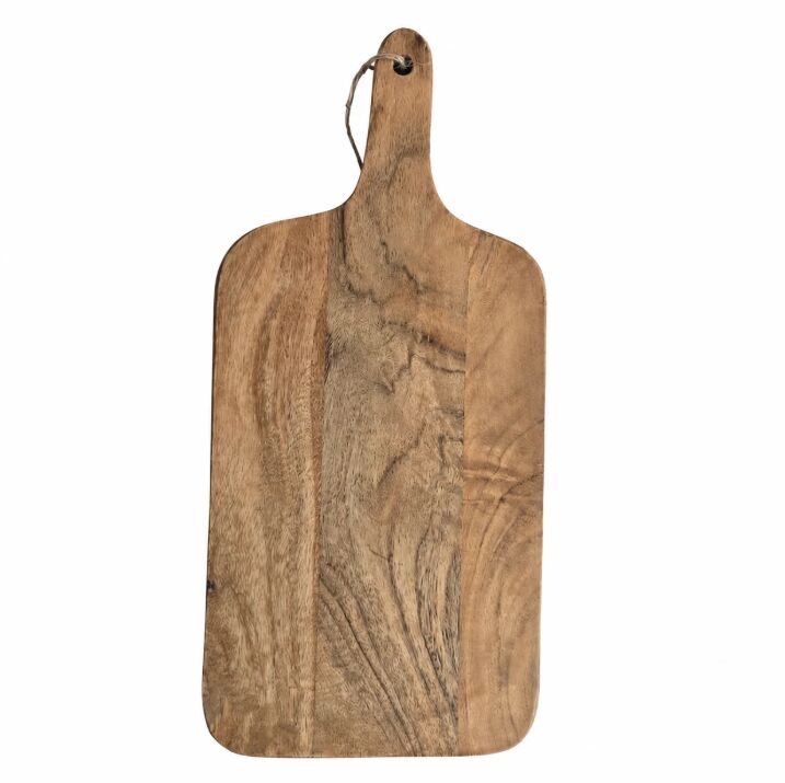 New York, Household Items, USD 17,  Acacia Wood Chopping Board With Handle, Wooden Cutting Board