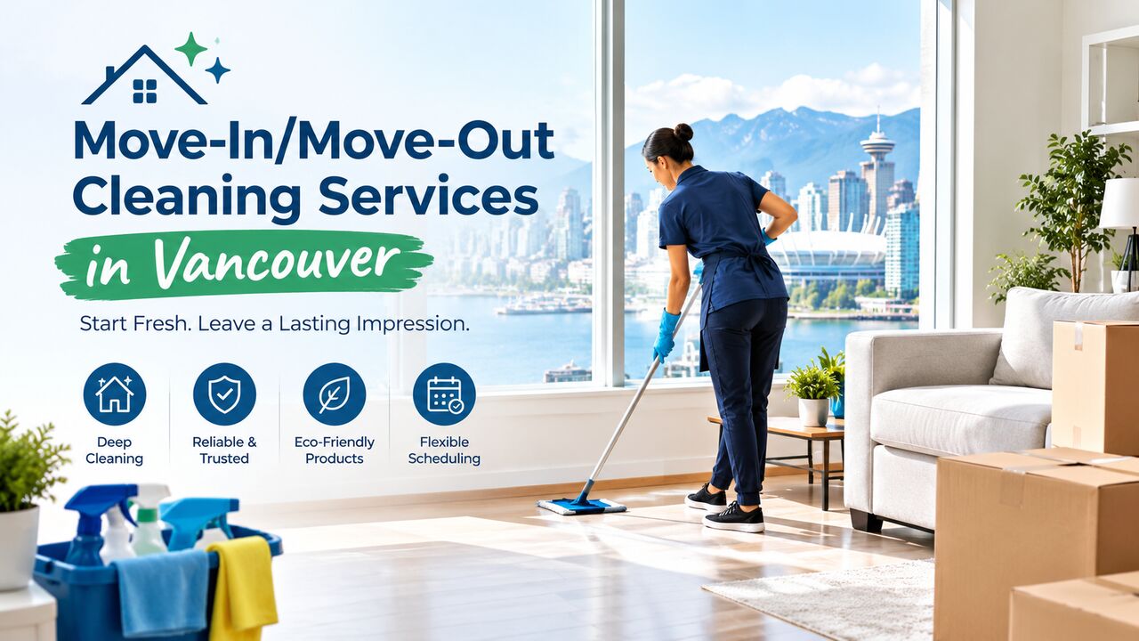 Vancouver, Cleaning, Professional Move-In/Move-Out Cleaning Services In Vancouver  Moving Into A New Home Or Pr