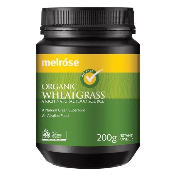 Sydney, Health & Beauty Items, Melrose Organic Wheatgrass Powder &ndash; 200 Gm