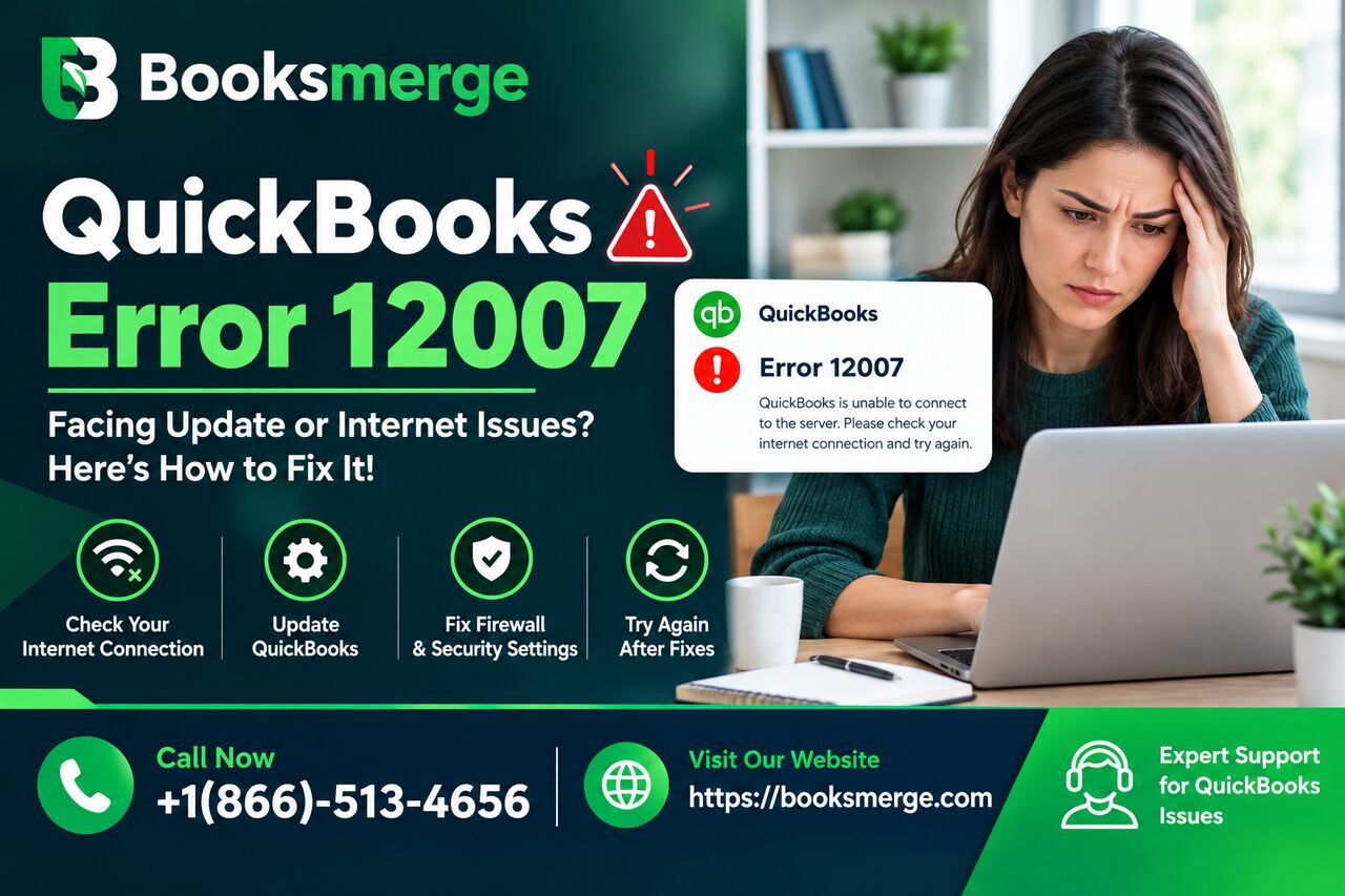 New York, Accounting, How Do I Resolve A QuickBooks 12007 Connection Failure?