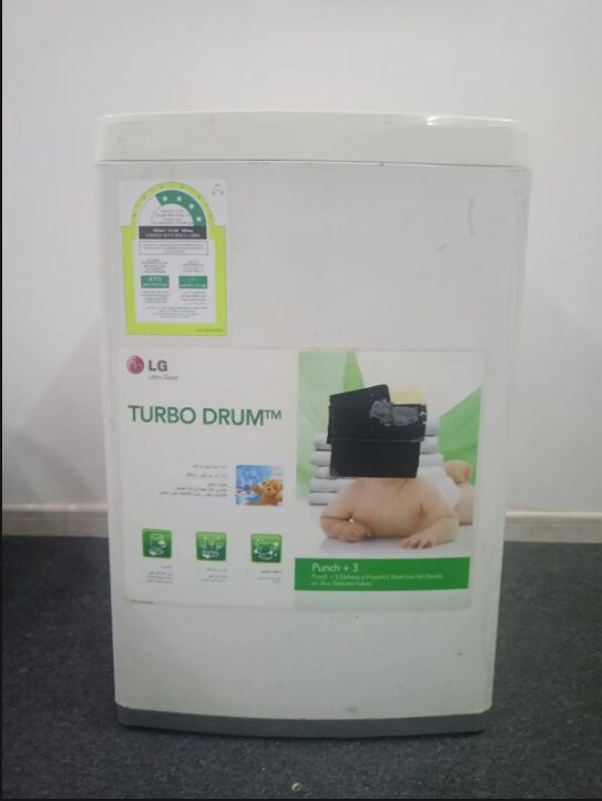 Al Thuqbah, Furniture, SAR 350,  LG TurboDrum Washing Machine &ndash; 5.5 KG For Sale