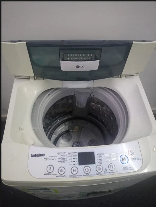 Al Thuqbah, Furniture, SAR 350,  LG TurboDrum Washing Machine &ndash; 5.5 KG For Sale