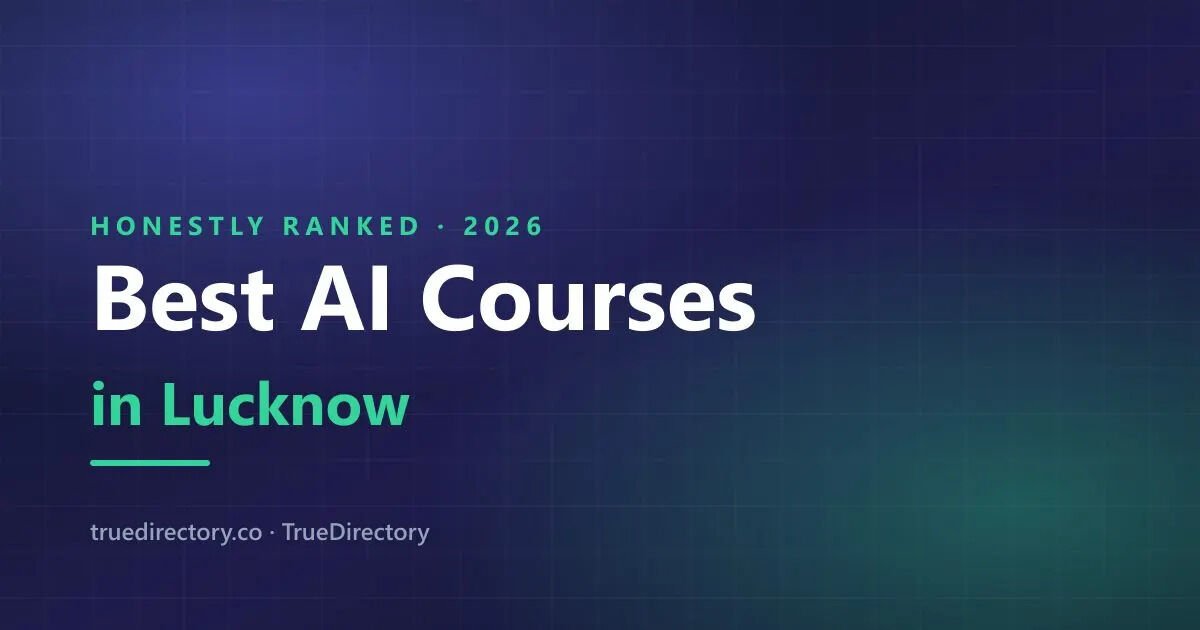 Lucknow, Education, Best AI Courses In Lucknow | Top AI Training - True Directory