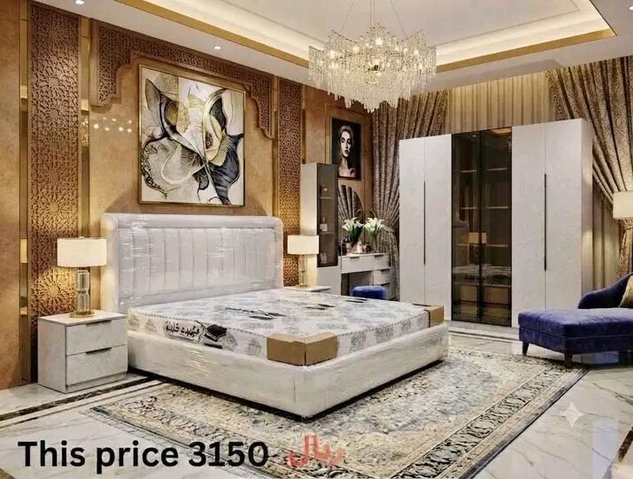 Jeddah, Furniture, SAR 4,  Brand New Stylish And Luxurious Bedroom Furniture Sets