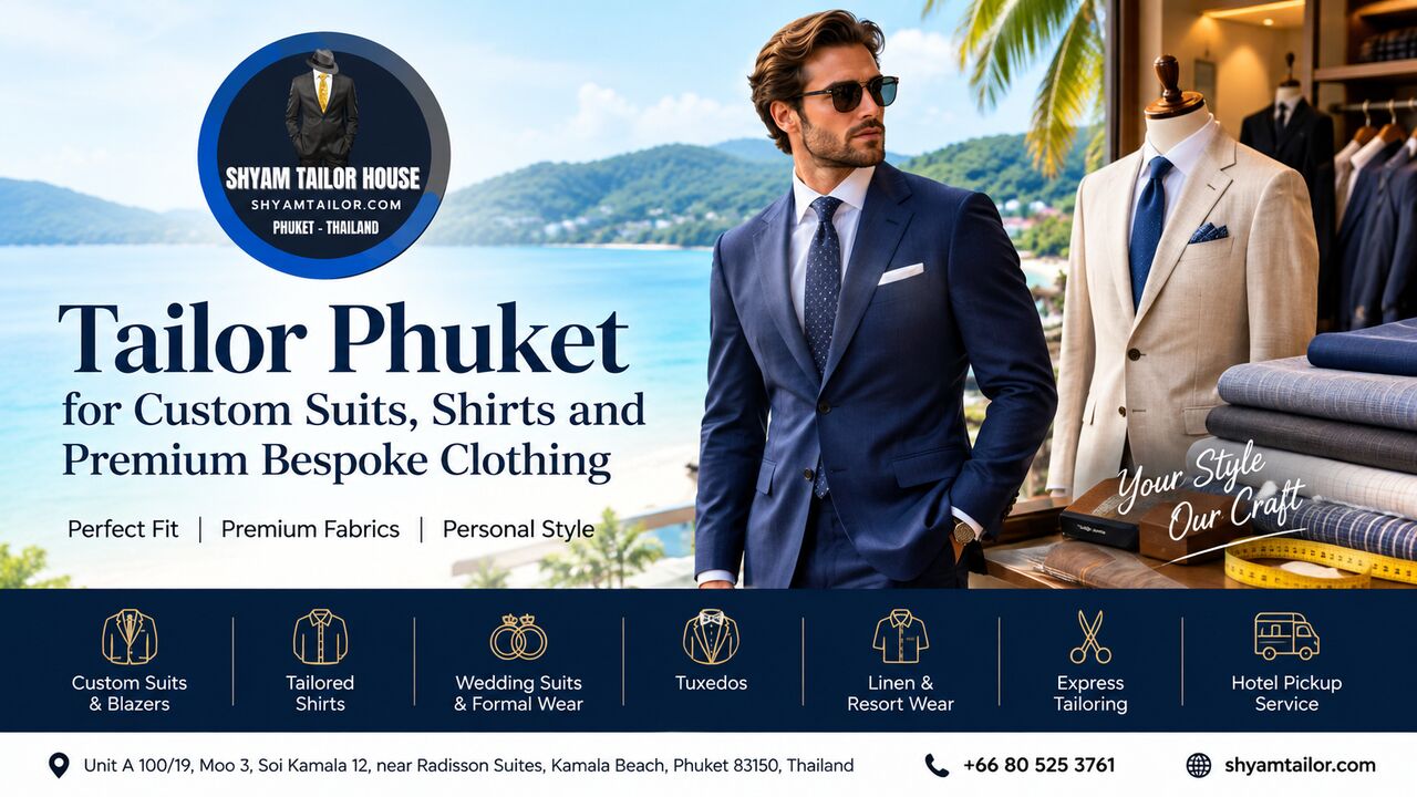 Bangkok, Clothing & Accessories, Tailor Phuket For Custom Suits, Shirts And Premium Bespoke Clothing