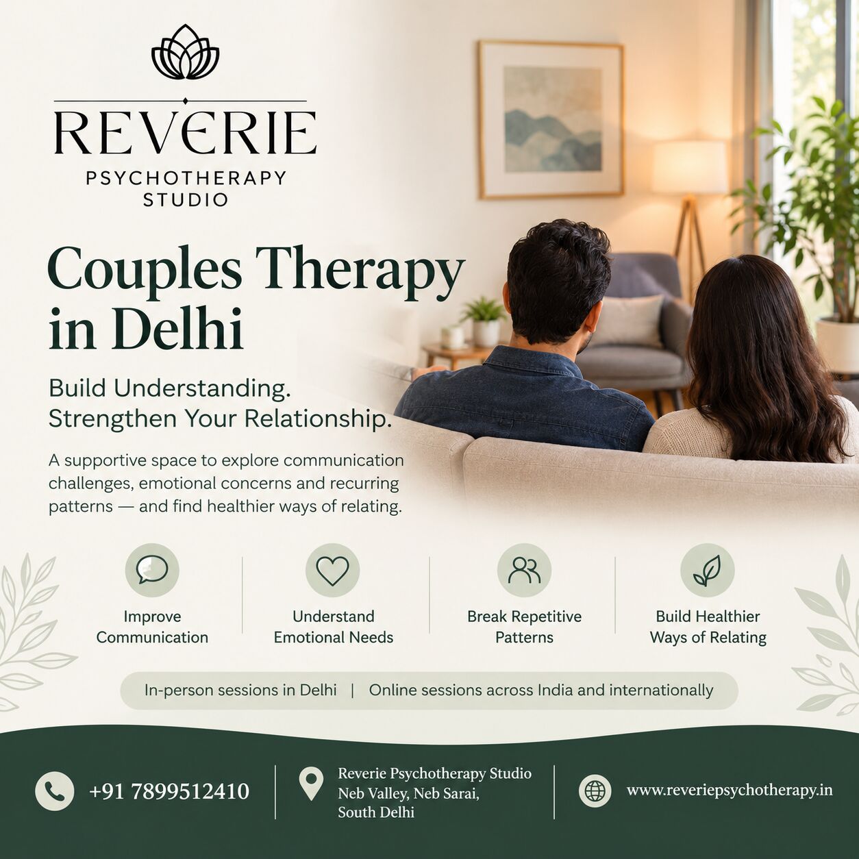 New Delhi, Counseling, Couples Therapy In Delhi For Healthier Relationships