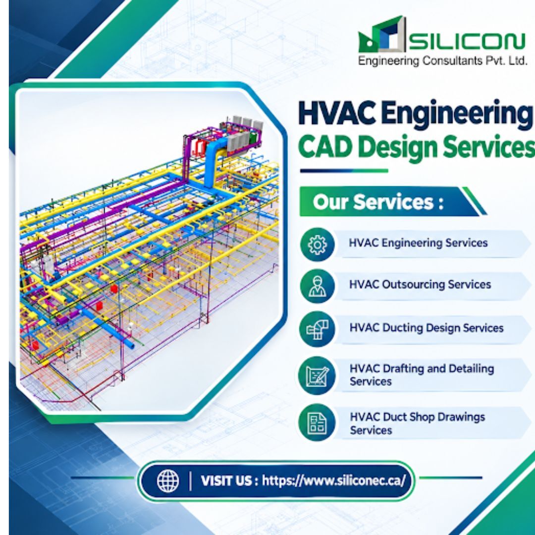 Surrey, Construction, HVAC Engineering CAD Design Services For Smarter System Planning