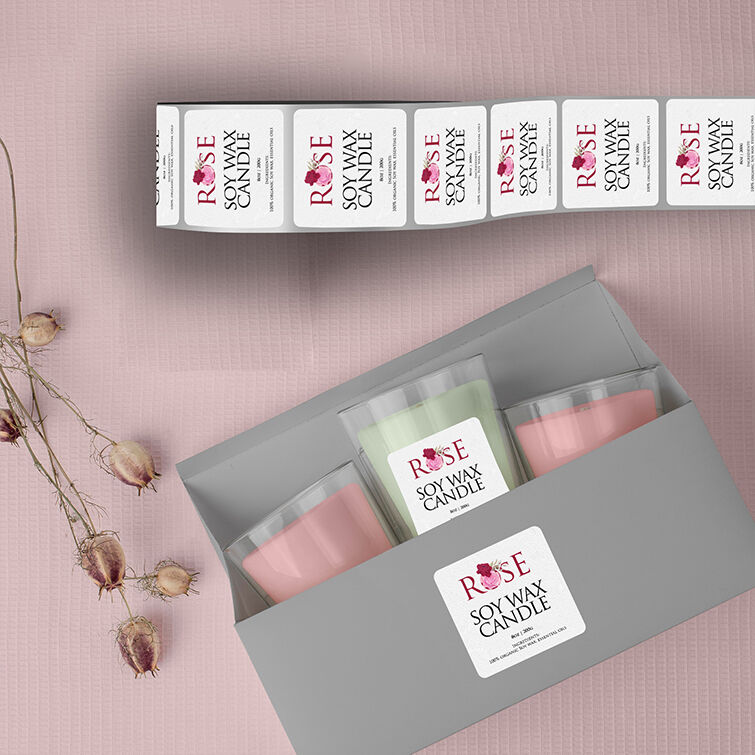 Los Angeles, Printing, Order  Candle Labels Fom PrintMagic