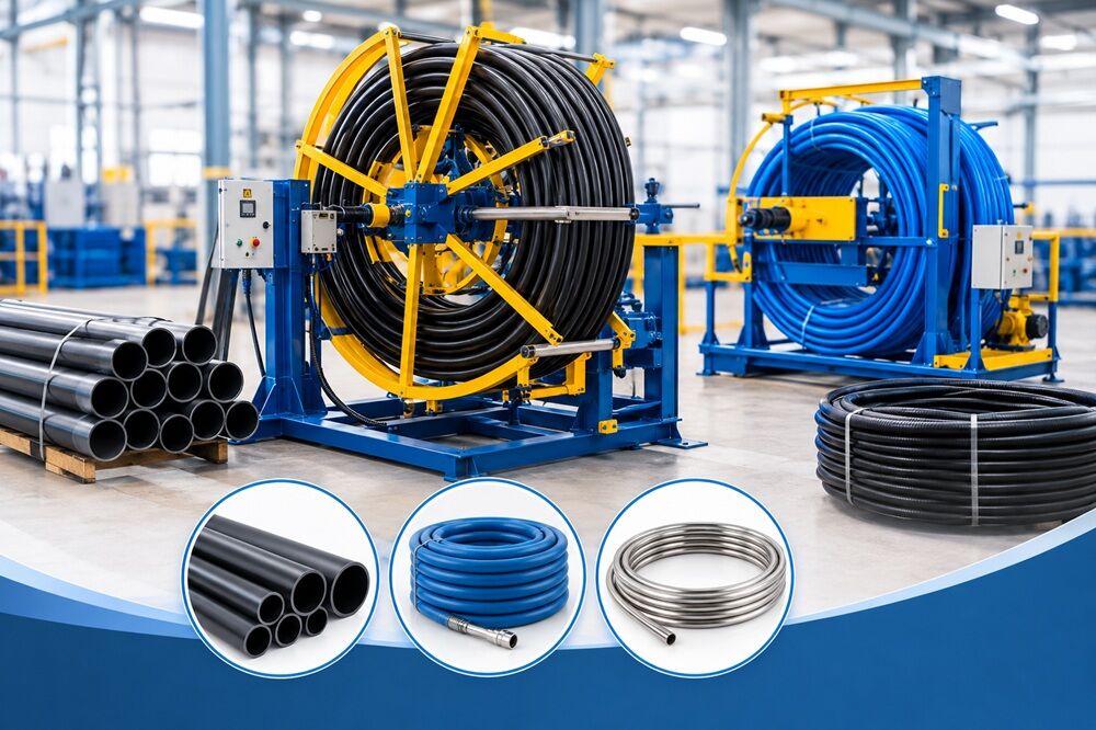 New York, Business, Pipe, Hose And Tube Coilers For Efficient Handling