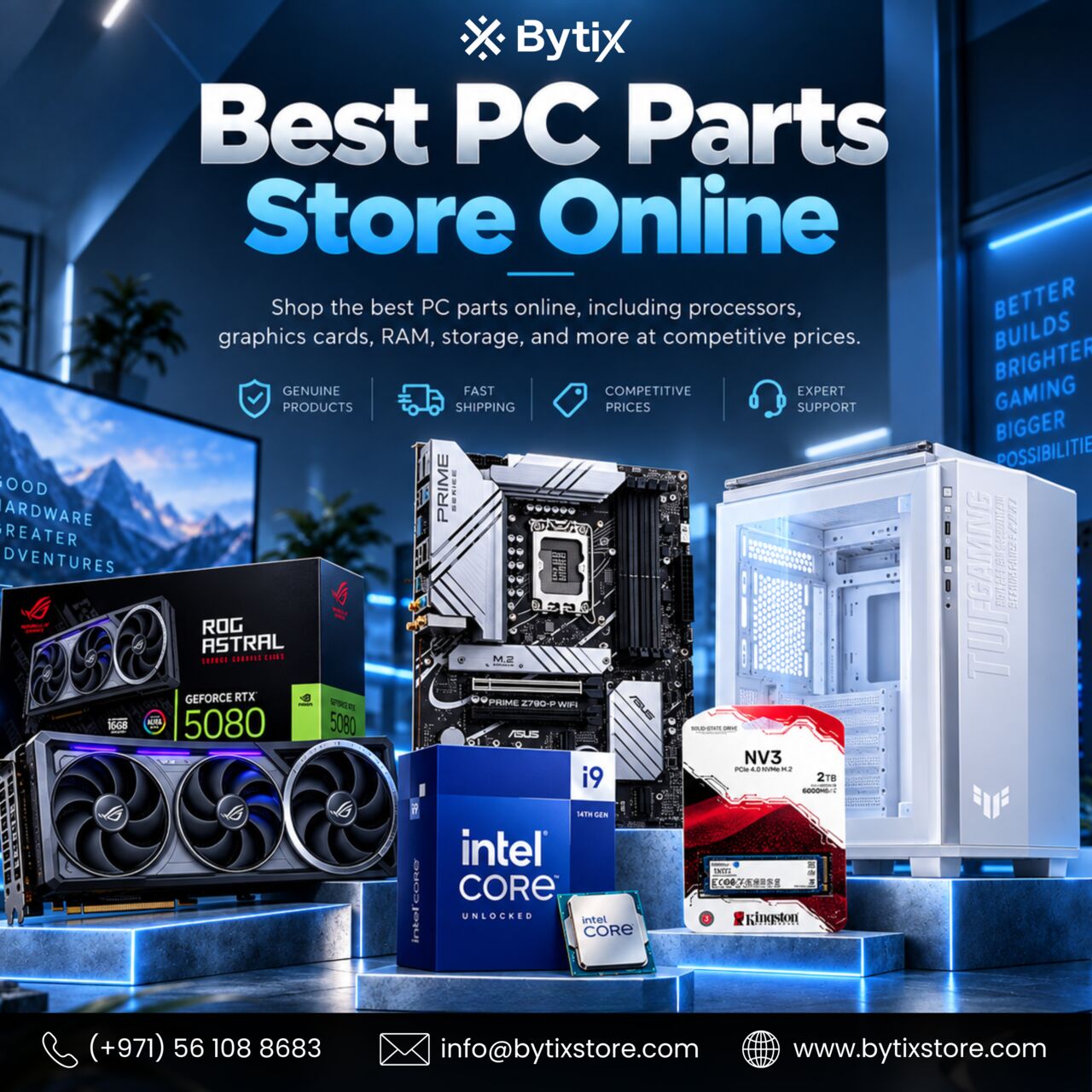 Dubai, Computers, AED 897,  Explore The Best PC Parts Store Online For Powerful PC Builds