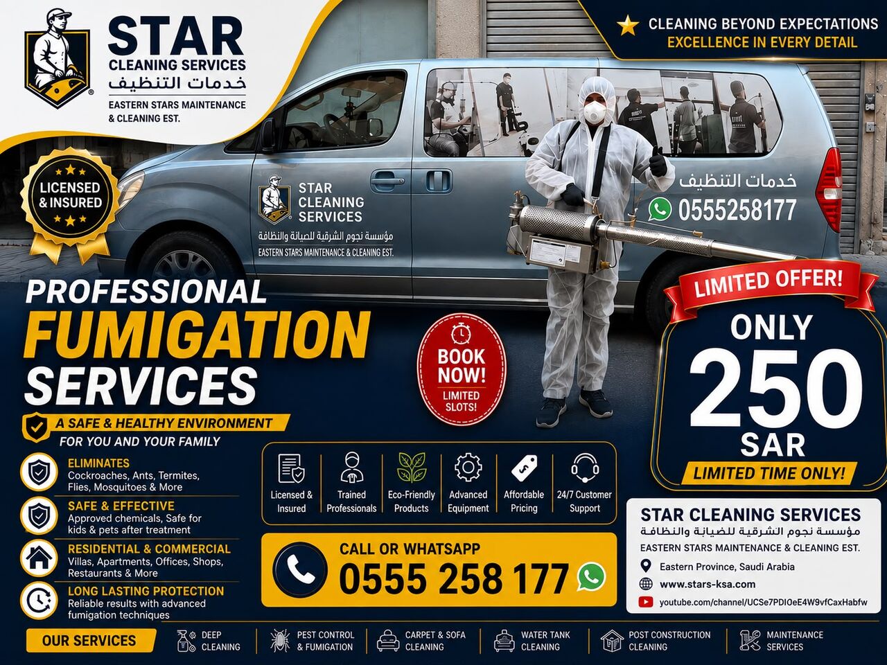 Khobar, Cleaning, 🧴 Sanitizing Services – Home, Office, Villa & Commercial Properties