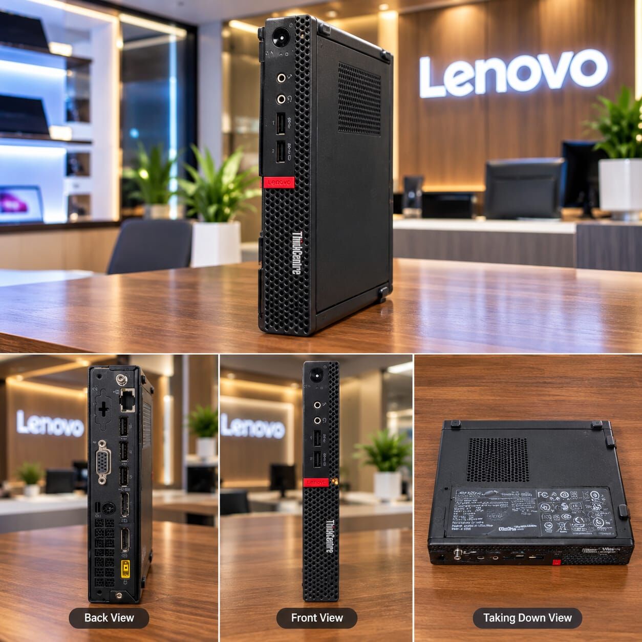 Manama, Computers, BHD 43,  Lenovo Tiny PC AMD 7th Generation 1GB Graphics RAM 8GB SSD 128GB M.2 With Built-in WIFI