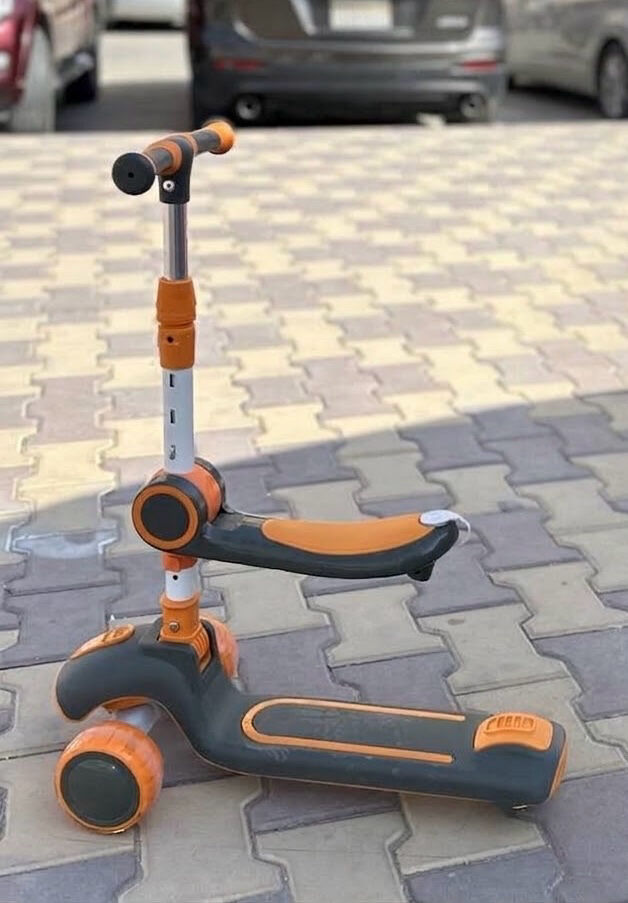 Riyadh, Bicycles, SAR 80,  3-in-1 Kids Scooty For Sale