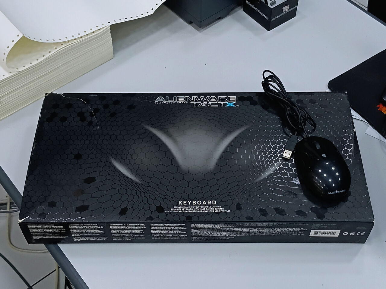 Riffa, Computers, BHD 20,  Alienware TactX Gaming Keyboard & Mouse Combo | Custom AlienFX RGB | 20 BD