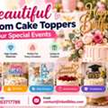 Beautiful Custom Cake Toppers For Your Special Events