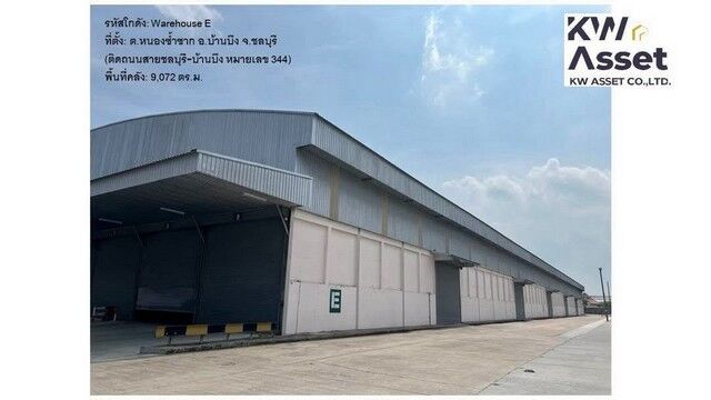 Bangkok, Villas, THB 816480,  99 Sq. Feet,  ให้เช่าคลังสินค้า WAREHOUSE E พื้นที่โกดัง 9,072 