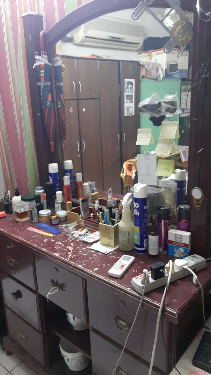 Riyadh, Household Items, SAR 1500,  Bed With Mattress/cupboard/LG Tv42