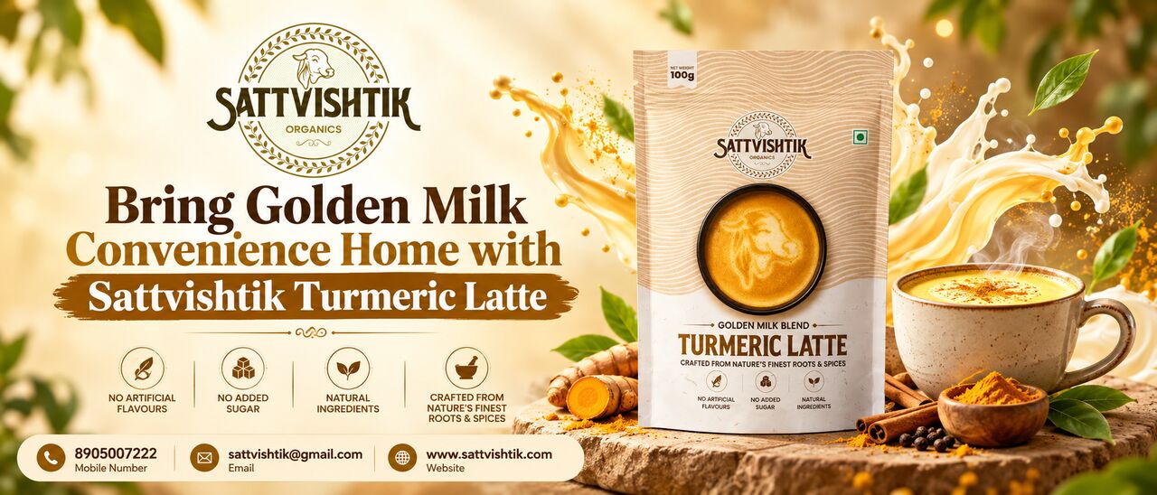 Mumbai, Food, Bring Golden Milk Convenience Home With Sattvishtik Turmeric Latte